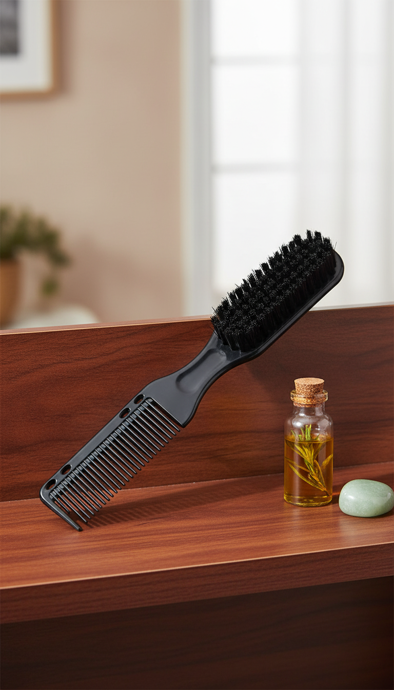 New Fade Comb Brush Bristle Double Tool For Barber Salon New Product